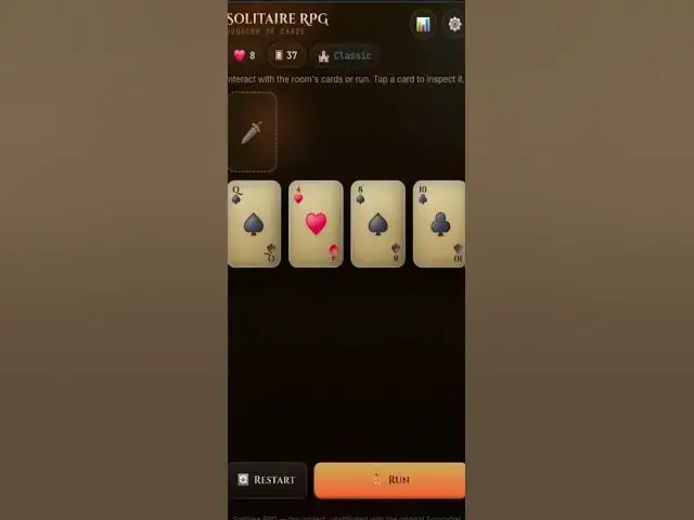 Video thumbnail for #solitario #RPG #juegodecartas #juegoonline #juegosgratis #html5games #crazygames #juegogratis