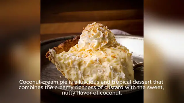 Video thumbnail for Coconut Cream Pie