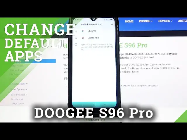 'Video thumbnail for How to Change Default Apps in DOOGEE S96 Pro – Set Up Default Apps'