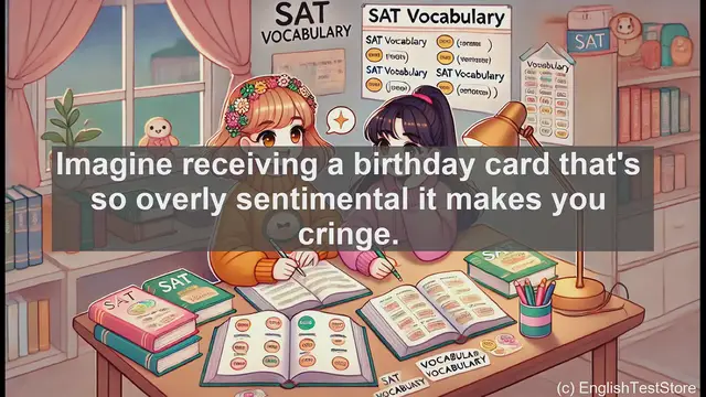 Video thumbnail for 5000 Must Know SAT Vocabulary - SAT Vocabulary: Understanding 'Mawkish' - Beyond Sentimental