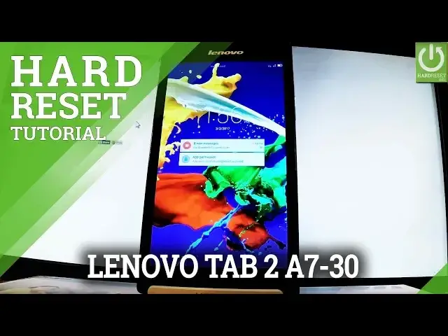 Video thumbnail for How to Hard Reset LENOVO Tab 2 A7-30  - Unlock Tablet / Format