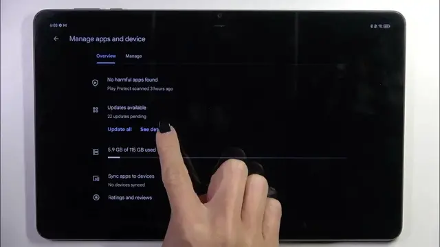 Video thumbnail for How to Update Apps on Honor Pad X9? | Play Store