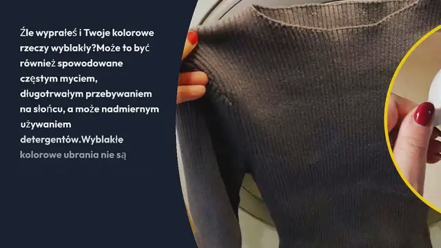'Video thumbnail for Wyblakłe ubrania, nie wyrzucaj ich: wrzuć 1 szklankę tego składnika do pralki'