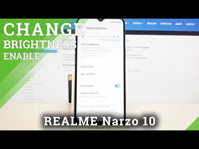 'Video thumbnail for How to Activate Auto Brightness on REALME Narzo 10 – Screen Intensity Adjustment'