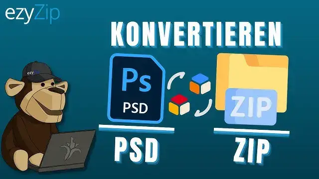 'Video thumbnail for So konvertieren Sie PSD in ZIP Online (einfache Anleitung)'