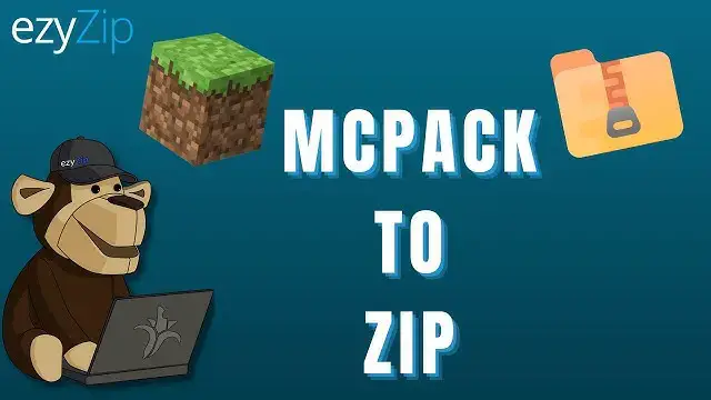 'Video thumbnail for 🎮 How to Convert MCPACK to ZIP Files Online FREE | Minecraft Pack Converter'