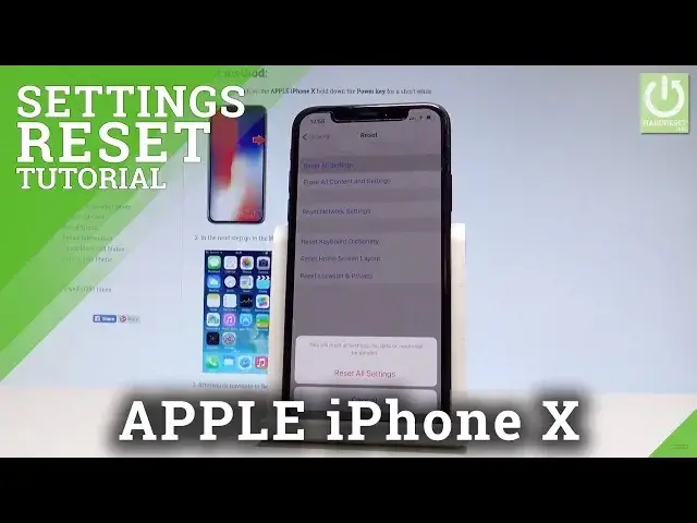 'Video thumbnail for How to Reset Settings in iPhone X - Restore Default iOS Settings'