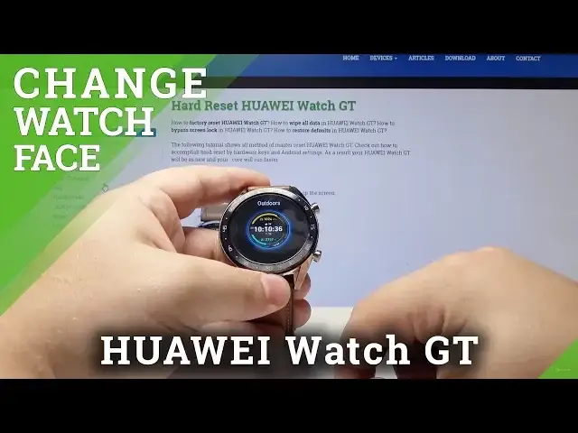 'Video thumbnail for HUAWEI Watch GT How to Set Up Watch Face'