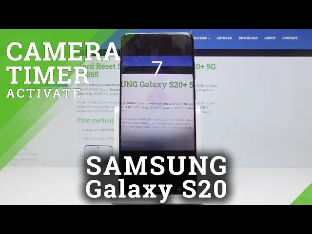 'Video thumbnail for Camera Timer on SAMSUNG Galaxy S20+ | How to Set Up Camera Timer'