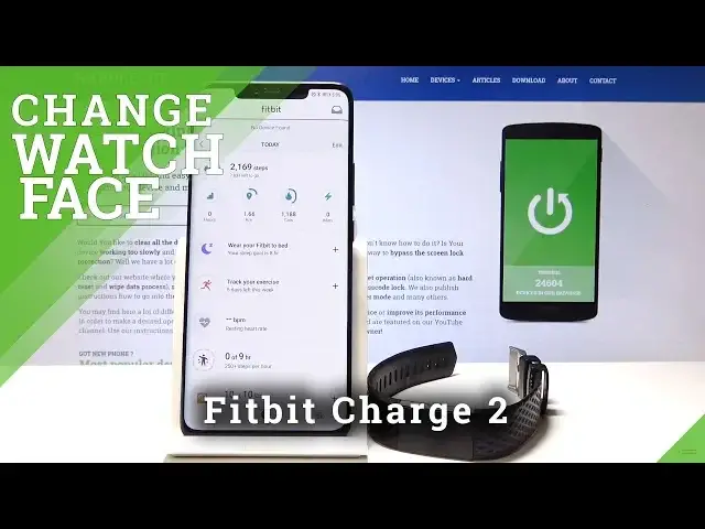 'Video thumbnail for How to Change Watch Faces in Fitbit Charge 2'