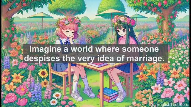 Video thumbnail for 5000 Must Know SAT Vocabulary - Misogamy: Understanding the Aversion to Marriage