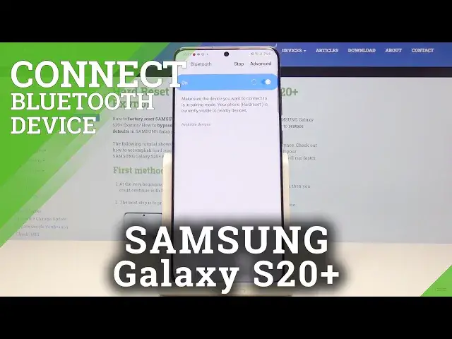 'Video thumbnail for How to Connect Bluetooth Devices with Samsung Galaxy S20+ | Pair Devices'