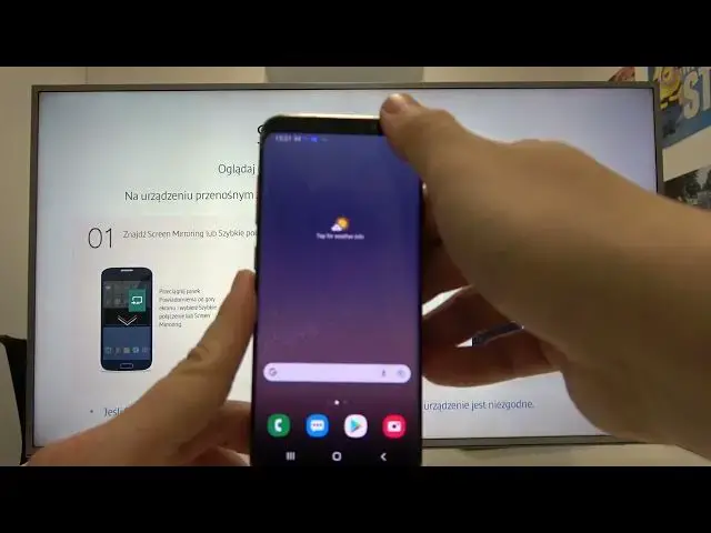 'Video thumbnail for How to Cast Screen in SAMSUNG Galaxy S8 – Activate Screen Mirroring'