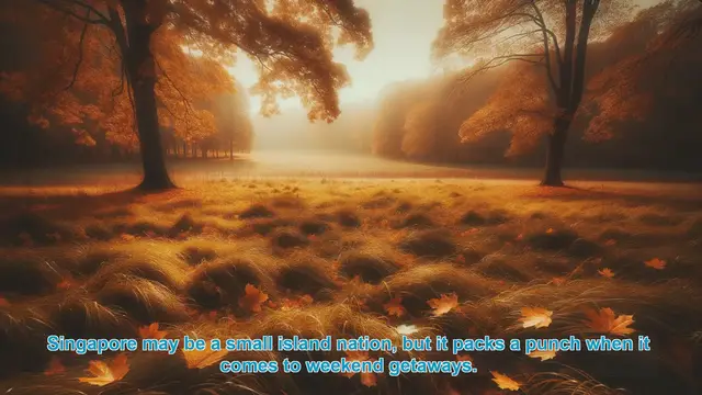 Video thumbnail for Discover Singapore's Top 10 Weekend Getaways