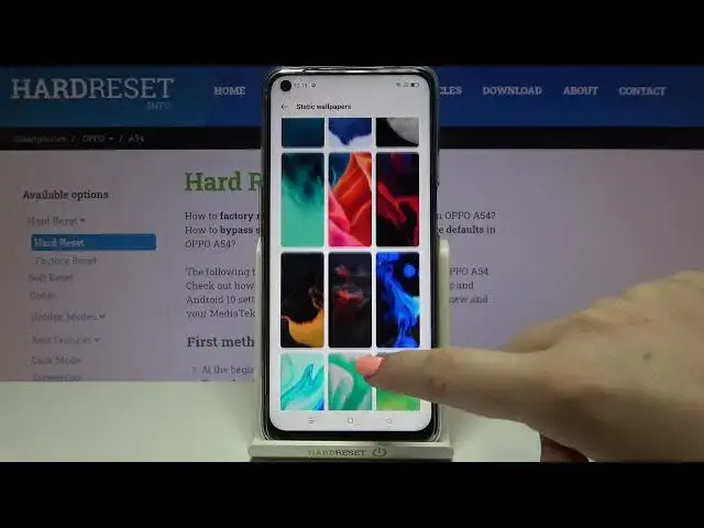 'Video thumbnail for How to Change Wallpaper in OPPO A54 – Set Up Wallpaper'