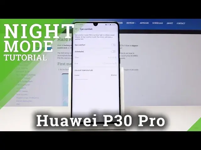 'Video thumbnail for How to Enter Night Mode in HUAWEI P30 Pro - Eye Comfort Mode'