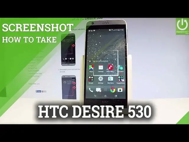 'Video thumbnail for How to Take Screenshot on HTC Desire 530 - Capture / Save Screen'