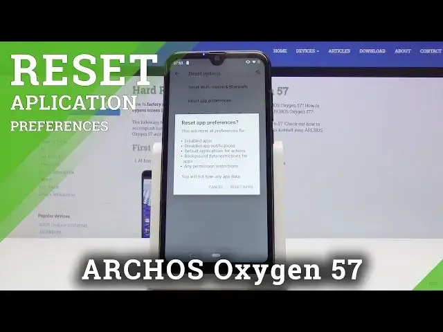 Video thumbnail for How to Reset App Preferences in Archos Oxygen 57 - Restore App to Default