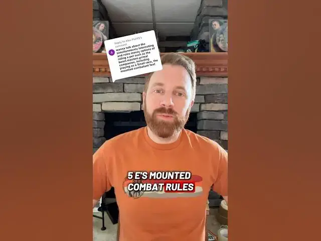 'Video thumbnail for DnD 5e’s mounted combat rules are terrible. Easily my favorite dead horse to beat'
