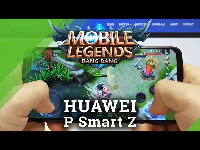 'Video thumbnail for How Mobile Legends works on Huawei P Smart Z – Quality Checkup'