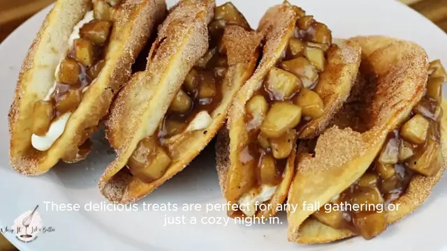Video thumbnail for Apple Cheesecake Tacos
