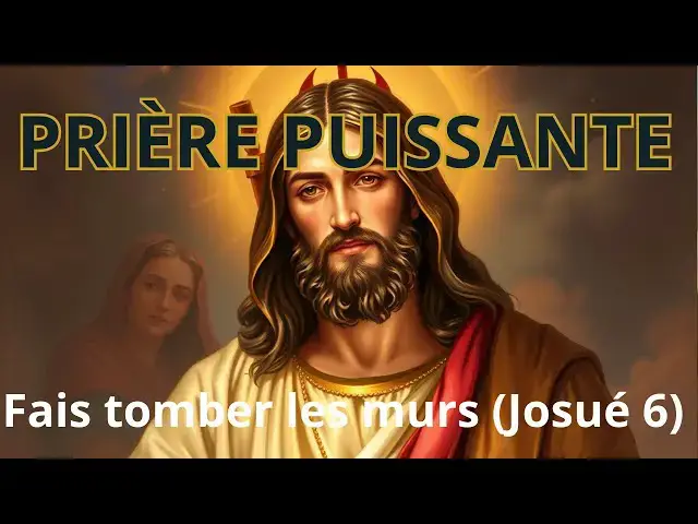'Video thumbnail for PRIÈRE PUISSANTE pour faire tomber les murs de ta vie | La prise de Jéricho par les enfants d’Israël'