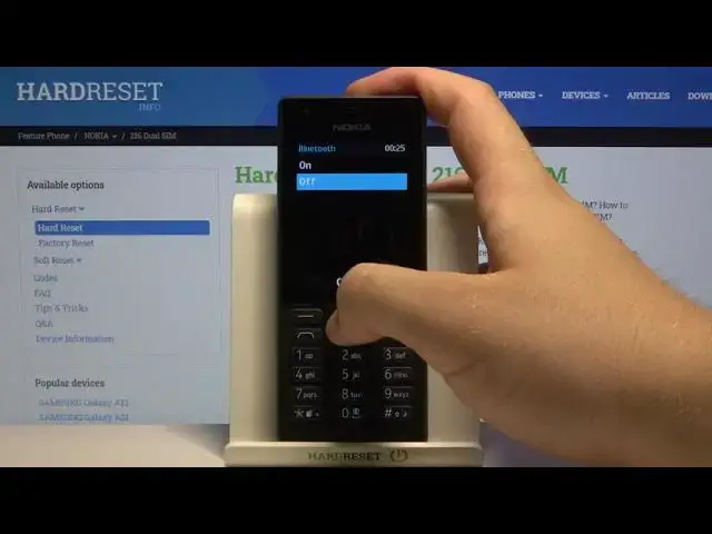 'Video thumbnail for How to Turn On/Turn Off Bluetooth Connection in NOKIA 216 – Bluetooth Settings'
