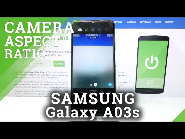 'Video thumbnail for How to Change Camera Aspect Ratio in SAMSUNG Galaxy A03s – Manage Camera Settings'