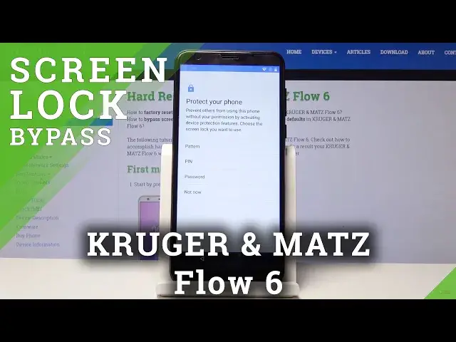 Video thumbnail for How to Hard Reset KRUGER & MATZ Flow 6 - Bypass Screen Lock