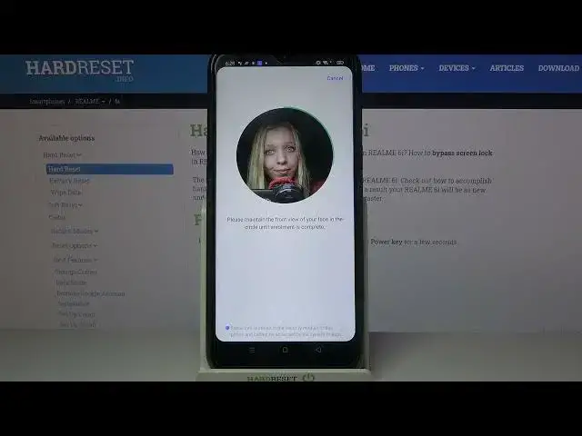 'Video thumbnail for How to Set Up Face Unlock on REALME 6i – Face Recognition'
