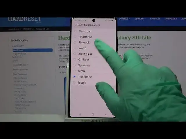 'Video thumbnail for How to Enter Vibration Settings in SAMSUNG Galaxy S10 Lite – Open Vibration Settings'