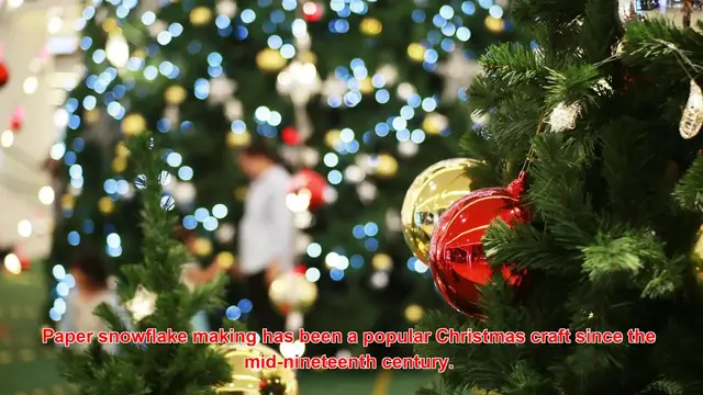 Video thumbnail for How Do Families Celebrate Christmas With Snowflake-Making Crafts?