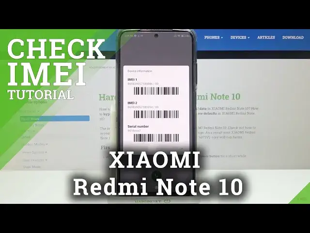 'Video thumbnail for How to Check IMEI and Serial Number in XIAOMI Redmi Note 10 – Find IMEI and SN'