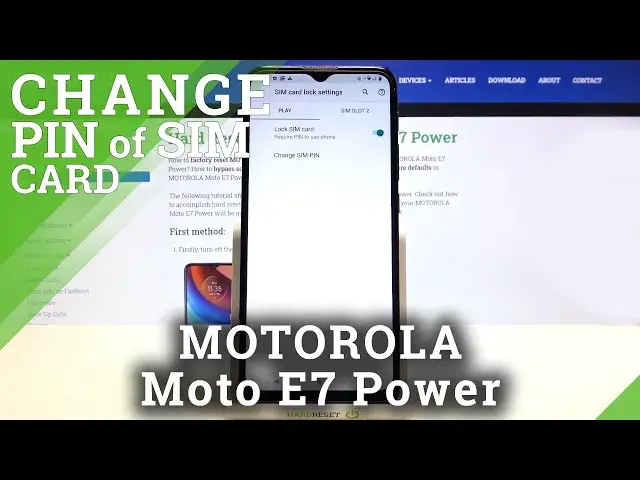 'Video thumbnail for How to Add SIM PIN to SIM Card in MOTOROLA Moto E7 Power – Set Up PIN to SIM Card'