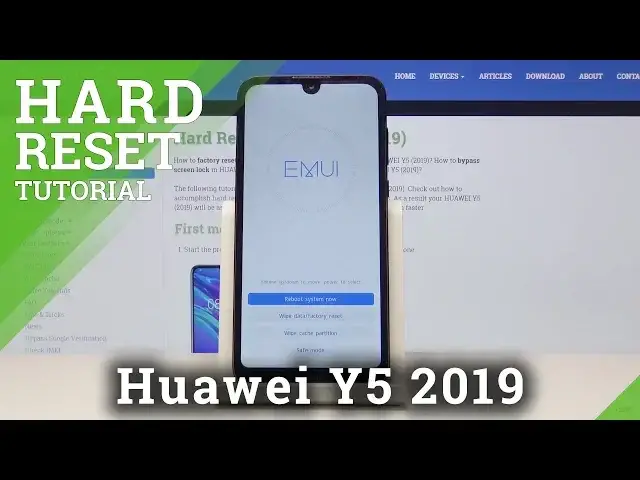'Video thumbnail for HARD RESET HUAWEI Y5 2019 - Bypass Screen Lock Tutorial'