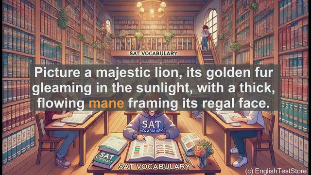 Video thumbnail for 5000 Must Know SAT Vocabulary - SAT Vocab: Understanding the Word 'Mane'