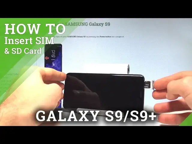 'Video thumbnail for How to Insert SIM and SD in SAMSUNG Galaxy S9 - SIM & SD Slot'