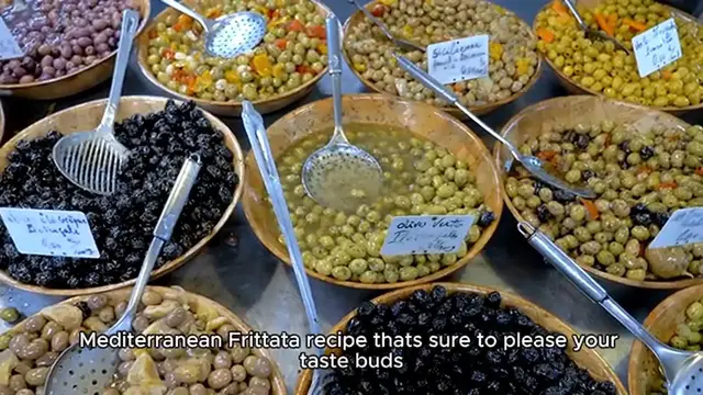 Video thumbnail for Mediterranean Frittata recipe