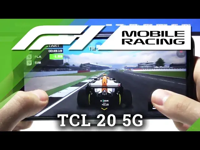 Video thumbnail for TCL 20 5G F1 Mobile Racing Test - Performance Checkup & Gameplay