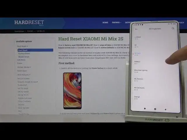'Video thumbnail for XIAOMI Mi Mix 2S Ringtones | List of Original Ringtones'