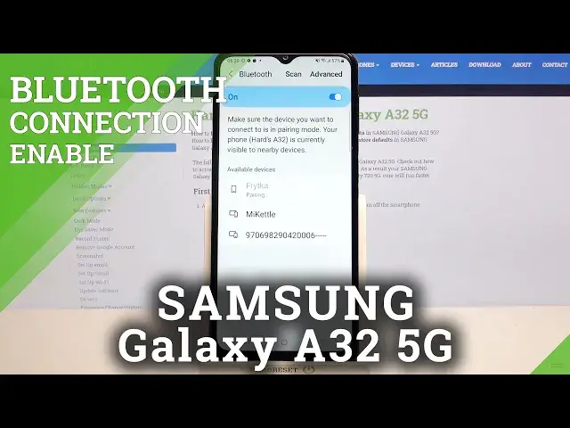 'Video thumbnail for How to Connect Bluetooth Device to SAMSUNG Galaxy A32 5G – Bluetooth Connection'