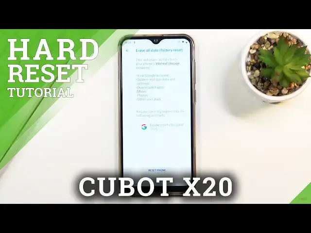 'Video thumbnail for How to Factory Reset CUBOT X20 – Hard Reset via Settings'