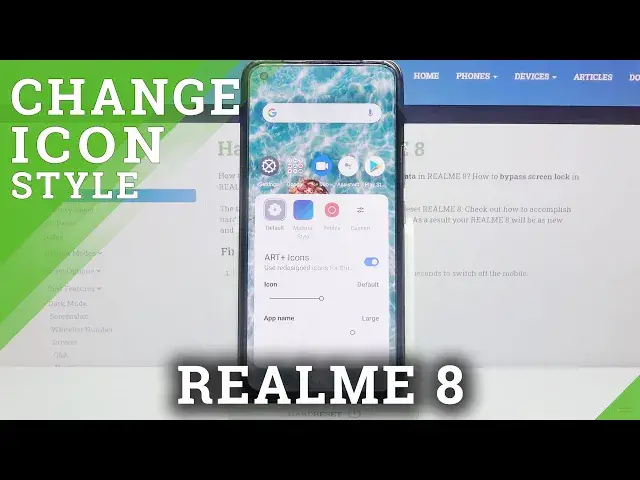 'Video thumbnail for How to Change Icon Shape on REALME 8 – Adjust icon Look'