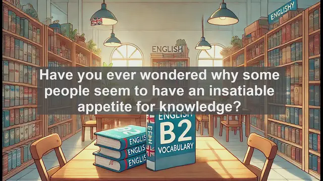 Video thumbnail for 1500 Must Know CEFR B2 Vocabulary - Understanding 'Curious': Meaning, Usage, and Common Mistakes