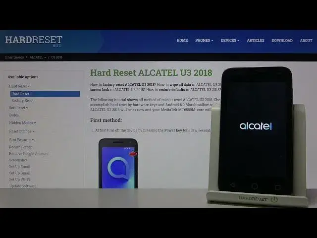 Video thumbnail for Alcatel U3 2018 Boot Animation / Startup Process