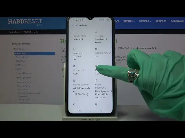 'Video thumbnail for How to Check Phone Specifications in REALME 6i – Find Phone Info'