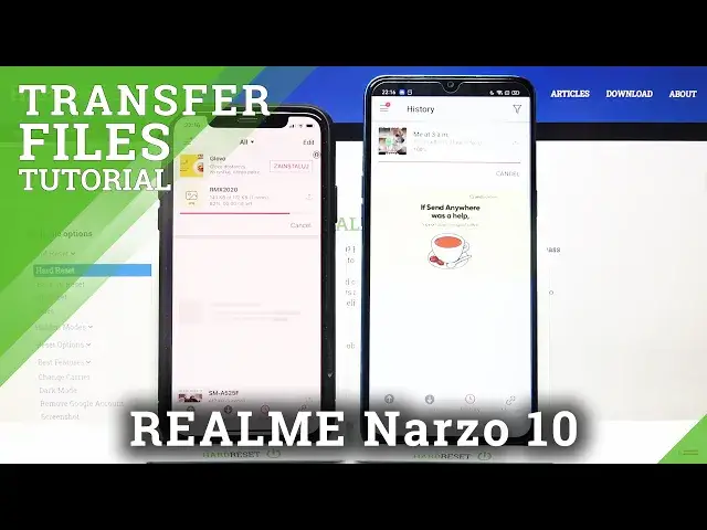 'Video thumbnail for How to Transfer Files on REALME Narzo 10 – Data Sharing'