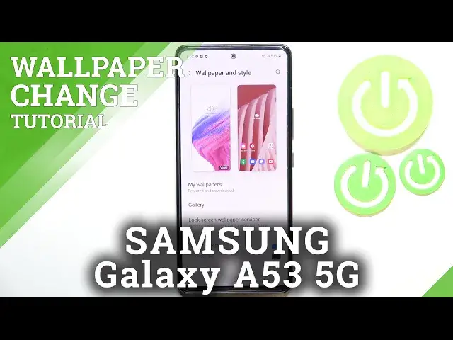 'Video thumbnail for How to Change Wallpaper on SAMSUNG Galaxy A53 5G'