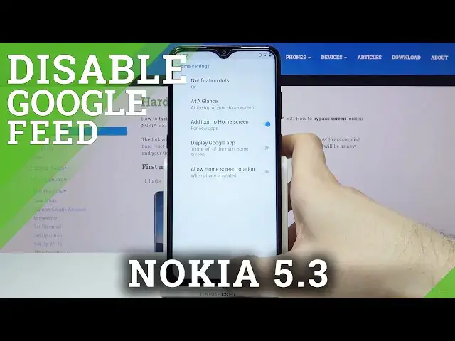 Video thumbnail for How to Enable or Disable Google Feed in Nokia 5.3?
