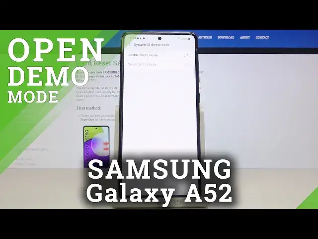 'Video thumbnail for How to Enable Demo Mode in SAMSUNG Galaxy A52 – Floor Mode / Kiosk Mode'